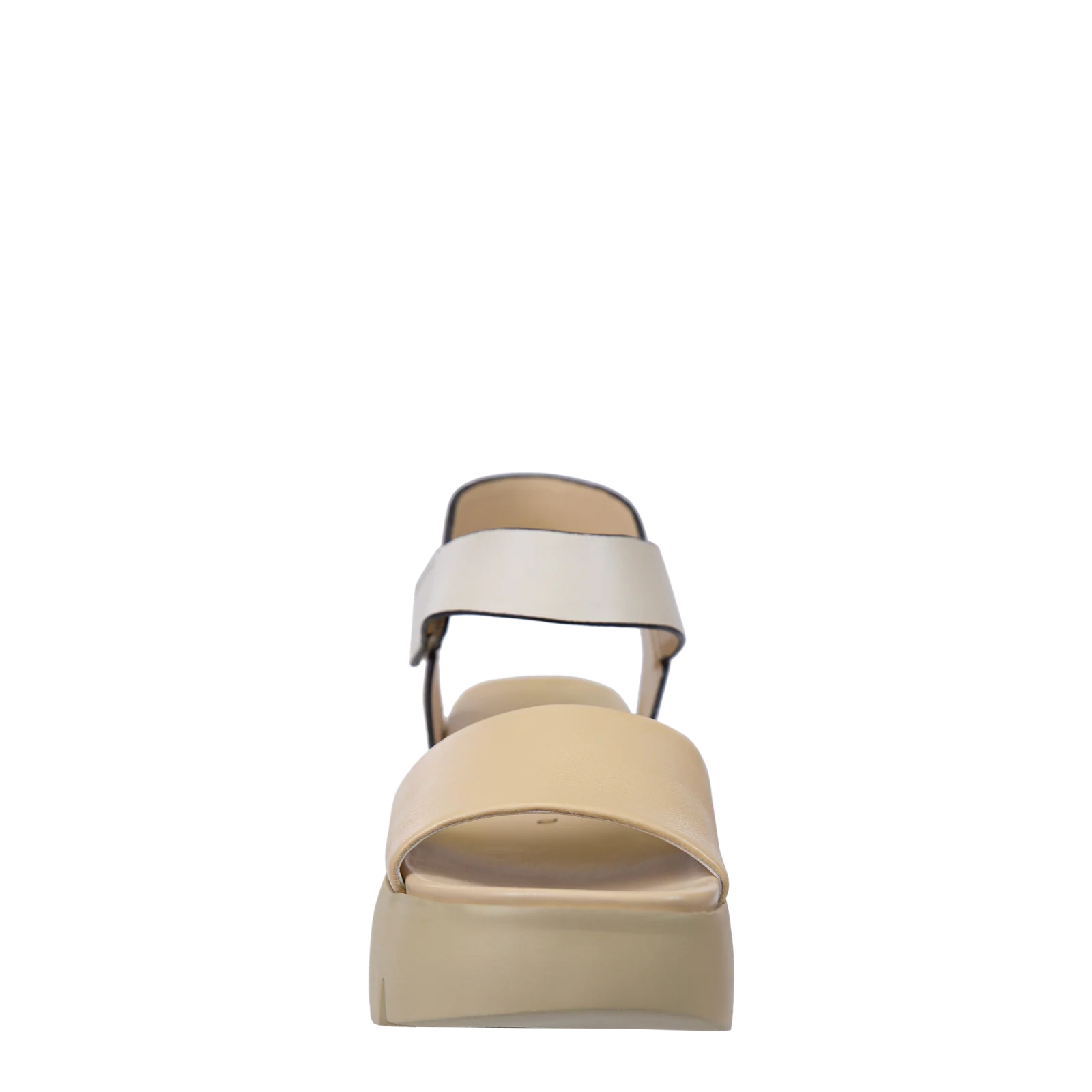 NAKED FEET - ALLOY in BEIGE Platform Sandals - Image 4