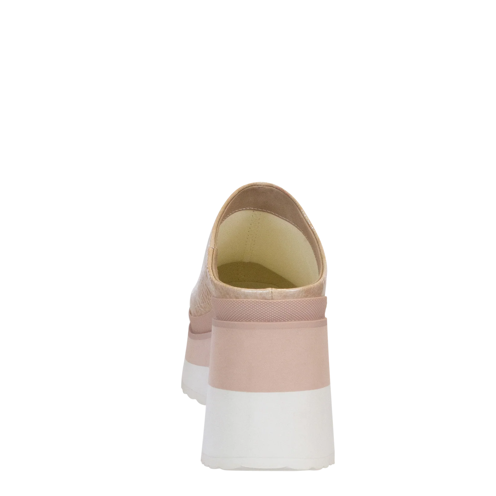 NAKED FEET - COACH in BEIGE Platform Clogs - Image 5