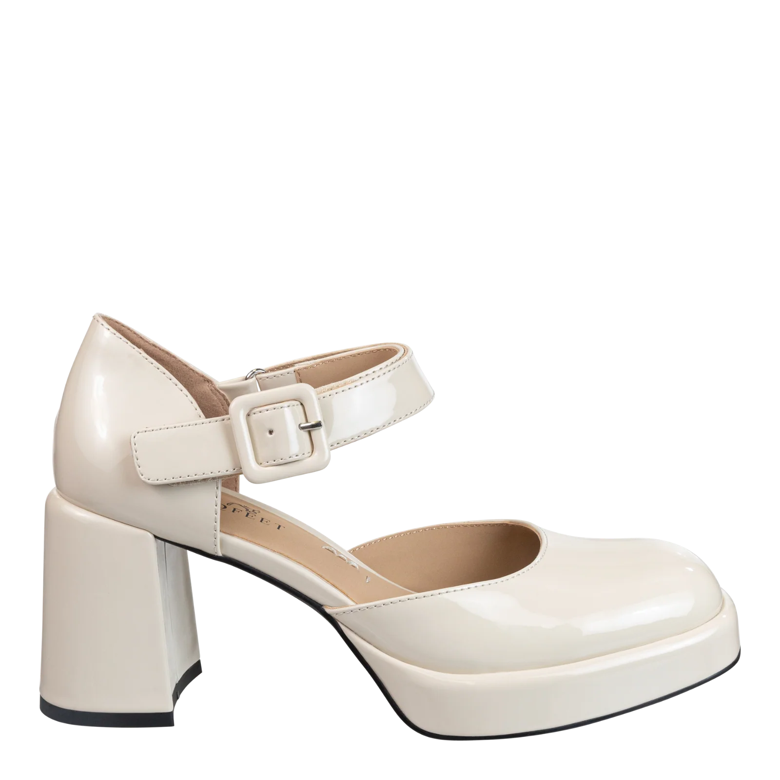 NAKED FEET - ESTONIA in CHAMOIS Heeled Clogs - Image 3