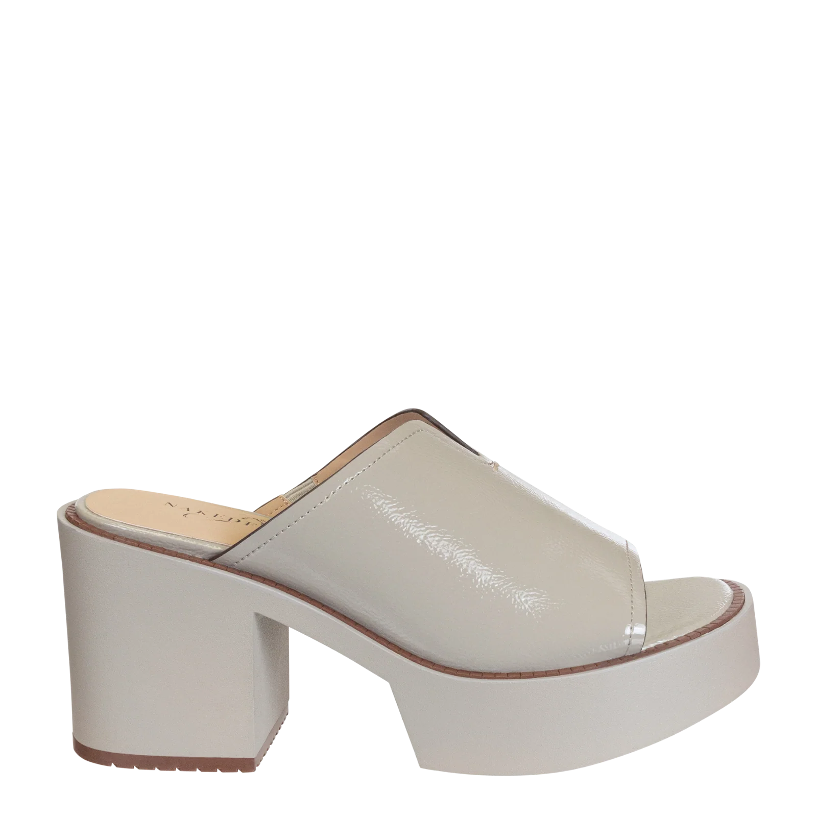 NAKED FEET - FREJA in GREIGE Heeled Sandals - Image 3