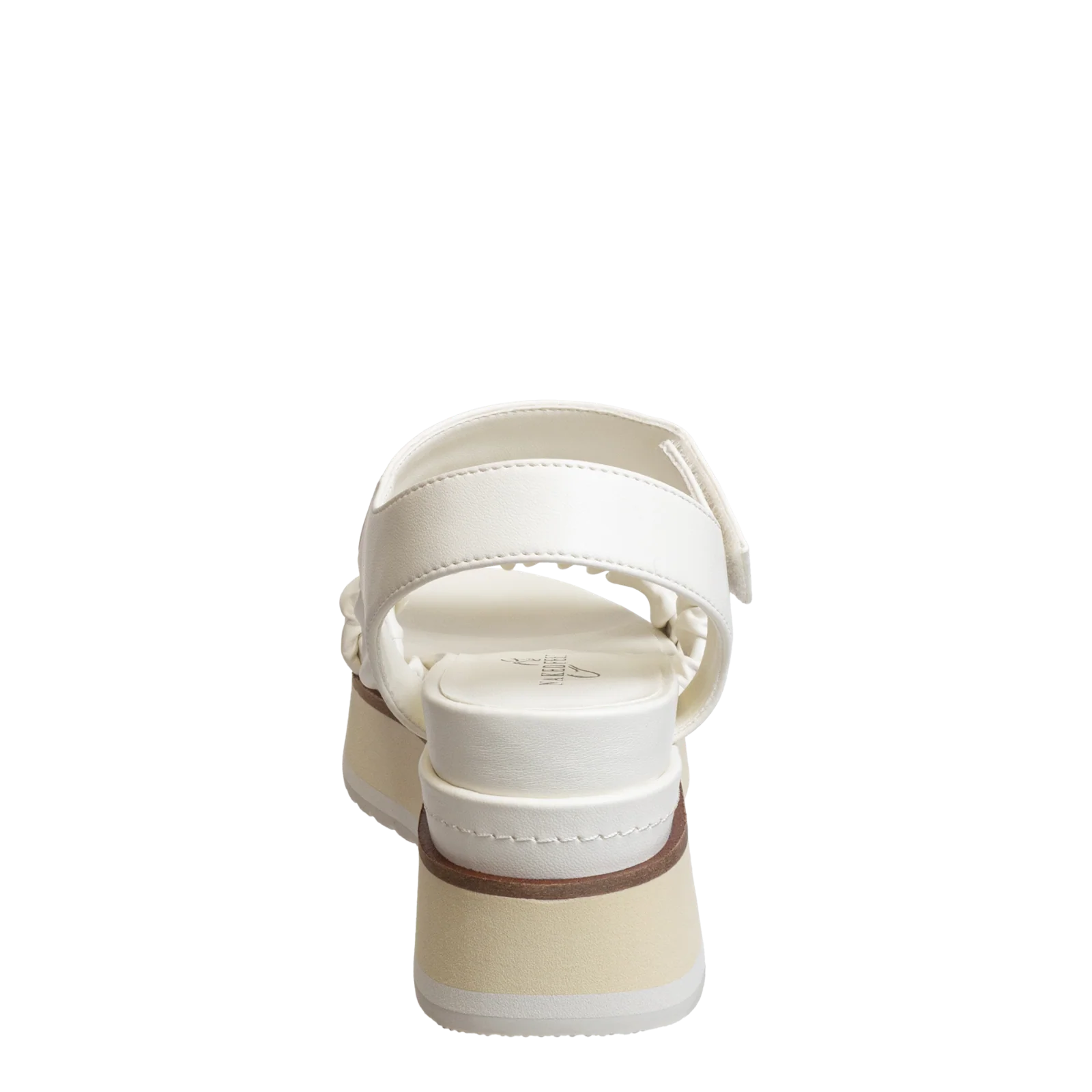 NAKED FEET - SENSOR in CHAMOIS Platform Sandals - Image 5