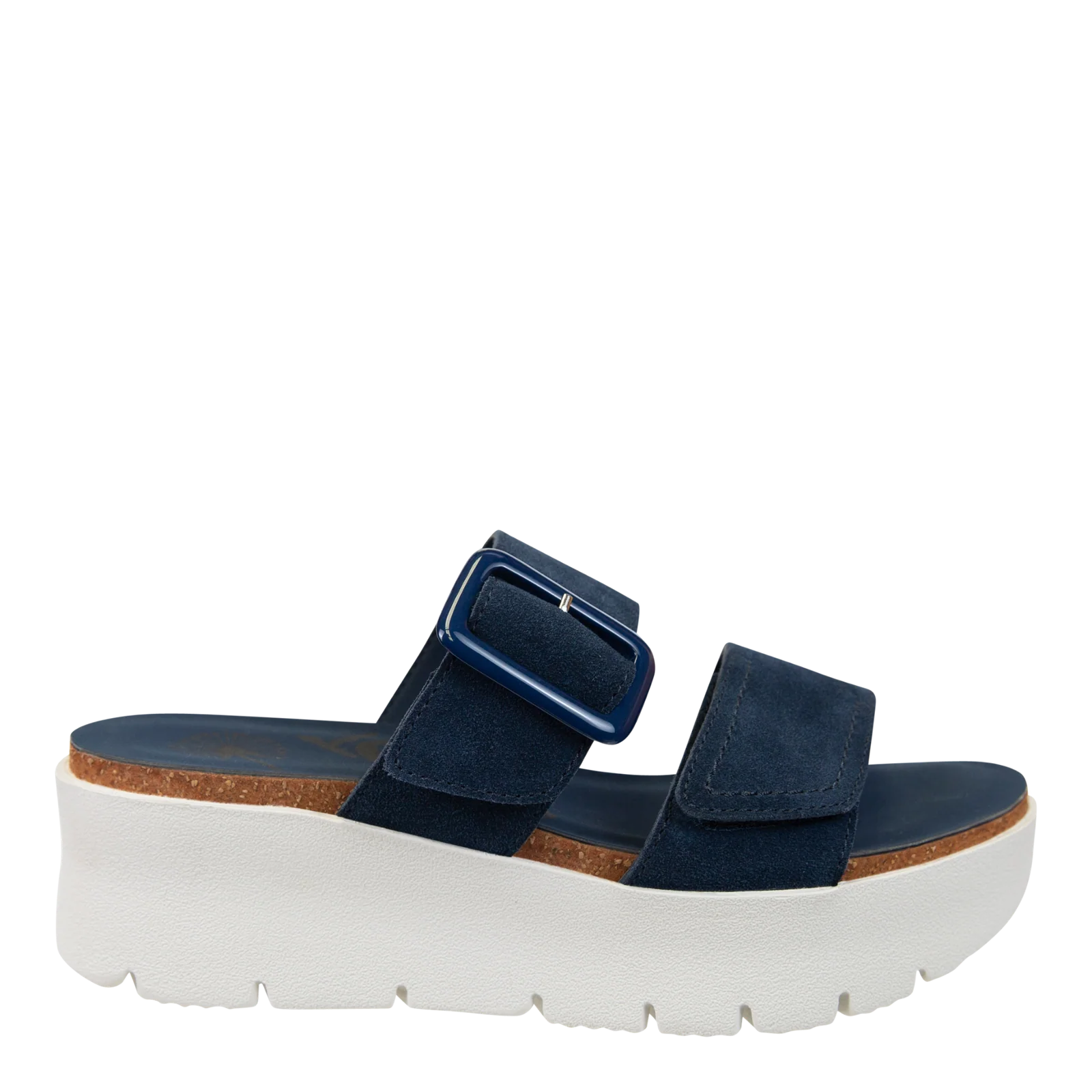 OTBT - CAMEO in NAVY Platform Sandals - Image 3