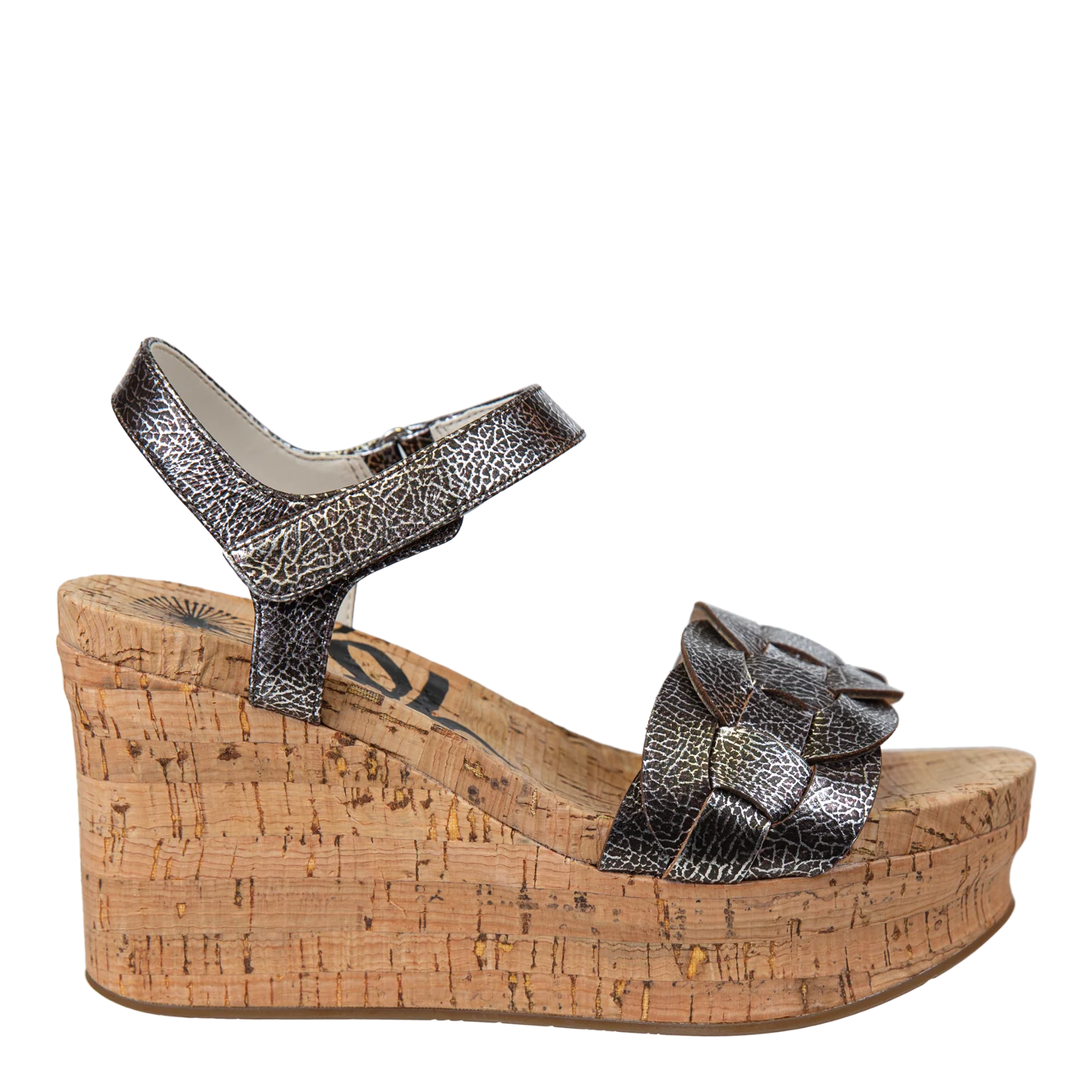 OTBT - CHARLESTON in SILVER Wedge Sandals - Image 3